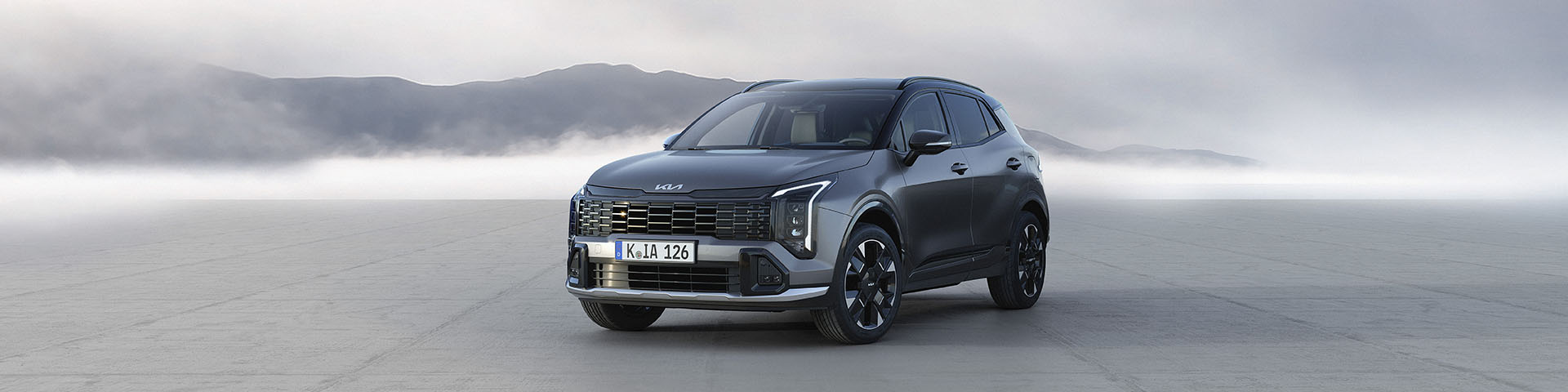 Fahrzeugheader Sportage